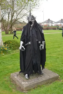 Medieval Nazgul Witch King Full Body Lord Of The Ring Armor Cosplay Halloween • £210.89