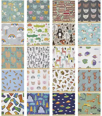 Ambesonne Cartoons Microfiber Fabric By The Yard For Arts And Crafts • $17.99