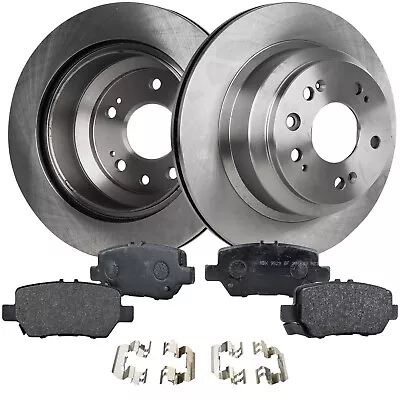 Rear Brake Disc Rotors And Pads Kit For Acura RL 2005 2006 2007 2008 2009-2012 • $89.63