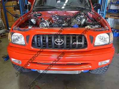 $579 • Buy Intercooler Kit For 1995-2004 Toyota Tacoma Truck 2JZ-GTE Single Turbo Black