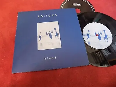 EDITORS Blood 7  + Insert 2000s INDIE • £4.99