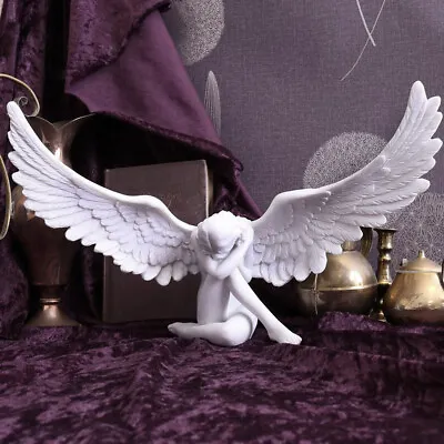 £11.35 • Buy Vintage Angel Wing Figures 3D Statue Home Hotel Decoration Accessories Gift