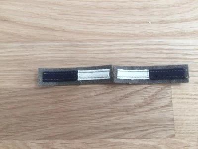 £4.99 • Buy Nice Old Pair WW2 Era Formation Patch Stripes Cloth Badge Patch, Unused
