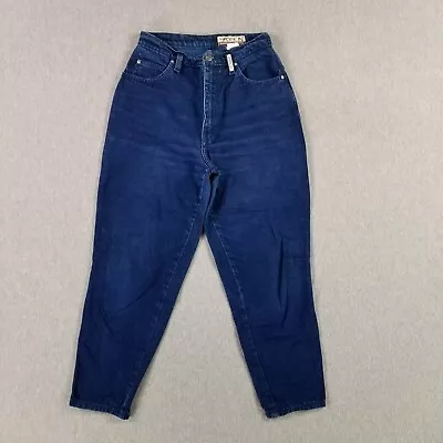 VINTAGE Sasson Jeans Size 11/12 Petite High Rise 100% Cotton Tapered Leg Denim • $16.79