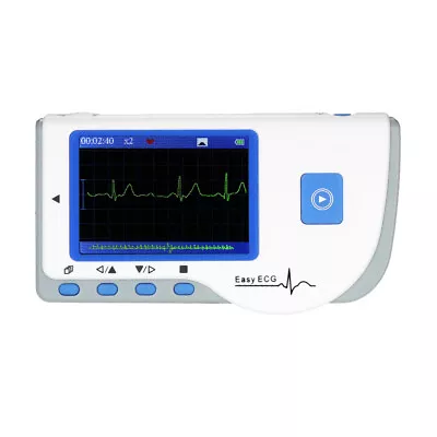 Handheld Electrocardiograph ECG EKG LCD Display  Machine M7N4 • £99.10