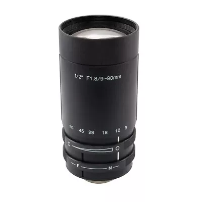 Edmunds Optics / Kowa LMVZ990-IR C-Mount 9-90mm Varifocal Lens • $75
