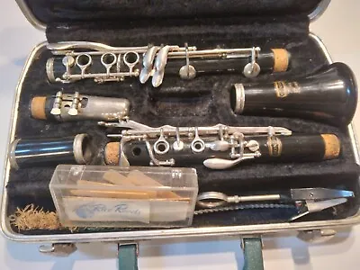 Vintage Bundy Selmer Resonite Clarinet Bb With Original Case From 1960s • $112.50