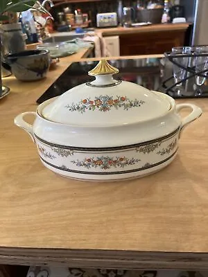 Oval Covered Casserole W/lid & Handles Minton STANWOOD • $129.99