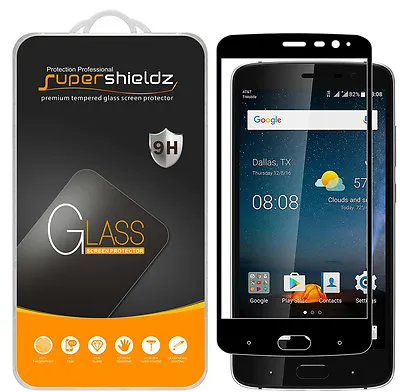 Supershieldz For ZTE Blade V8 Pro Full Cover Tempered Glass Screen Protector • $7.99