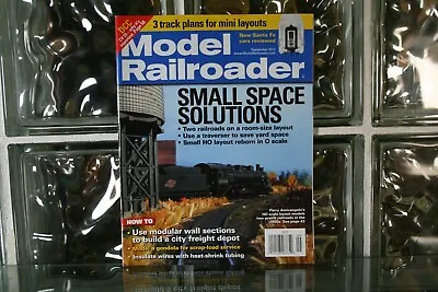 Model Railroader Magazine September 2012 - Small Space Solutions • $8.99