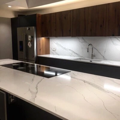 Bespoke Quartz Granite Marble Worktop Countertop Calacatta Or Any Colour • £1000