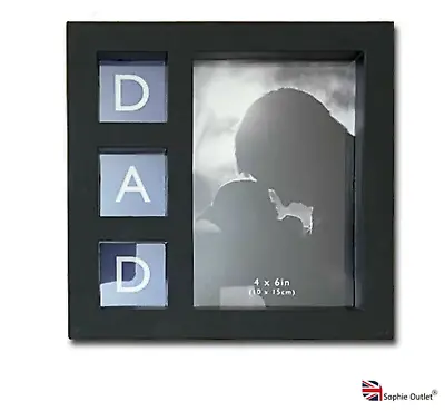 £3.99 • Buy Fathers Day Photo Frame Best Dad Birthdays Grandad Xmas Gifts G5241 UK