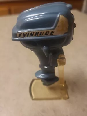 Evinrude 1952 Miniature Boat Motor 3.5 Inch Display Desk Model With Stand Vgc • $80