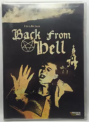 Matt Jaissle's Back From Hell (DVD 1993 Massacre Video) Shawn Scarbrough • $14