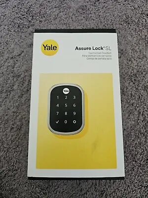 Yale Security Assure Lock Sl Satin Nickel Double-Cylinder Deadbolt With Lighted • $120