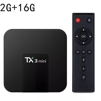 TX3 Mini For Android10 4K SMART TV  Media Player Quad-Core WIFI 2GB+16GB • $31.95