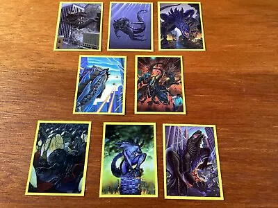 MAGGI GODZILLA 2 MINUTE NOODLES COLLECTOR CARDS X 8 Nos  1 3 4 5 6 7 8 10 • $4.95