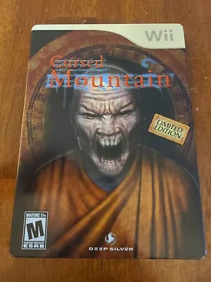 Cursed Mountain Limited Edition (Nintendo Wii 2009) Steelbook • $66.99