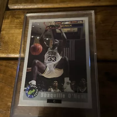 1992 Classic Draft Picks - #1 Shaquille O'Neal (RC) Rookie Card FREE SHIPPING   • $210