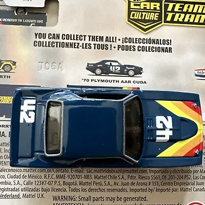 Hot Wheels 1970 DAN GURNEY SCCA TRANS AM Plymouth AAR CUDA NEW LOOSE MOPAR • $16