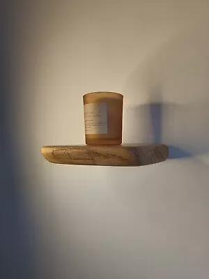 Handmade Solid Oak Floating Shelf Small Plant Shelf (brackets Included) • £15
