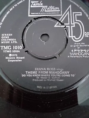 Tamla Motown - Diana Ross - 45 Rpm 7  Single Vinyl Record - Do You Know... • £1