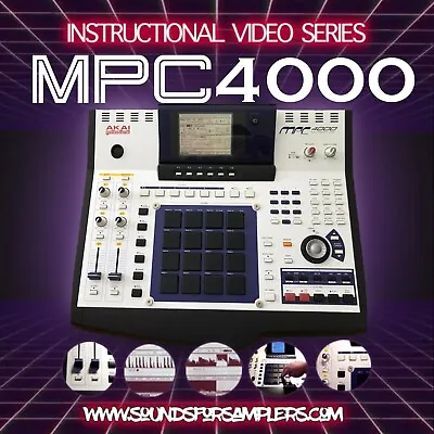 Akai MPC4000 Instructional DVD Tutorial • $59