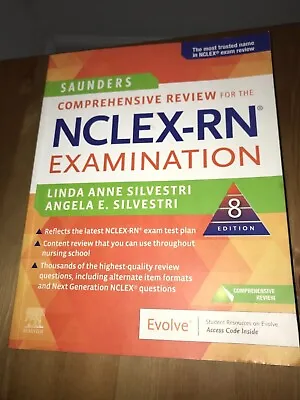 $33 • Buy Comprehensive Review For The NCLEX-RN Examination Saunders 