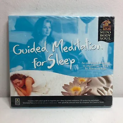 $19.54 • Buy Simonette Vaja Guided Meditation For Sleep CD New Sealed Relaxation Psychologist