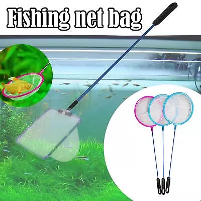 $2.24 • Buy Fish Net Shrimp Aquarium Fish Tank Accessories High Density Small Fine Net M6L8