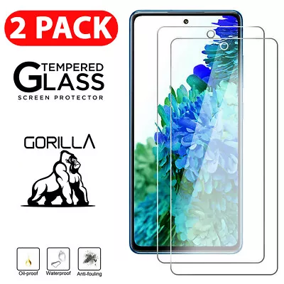 Tempered Glass Film Screen Protector For Samsung S21 S20 FE 5G S9 S8 Plus S6 S5 • £2.99