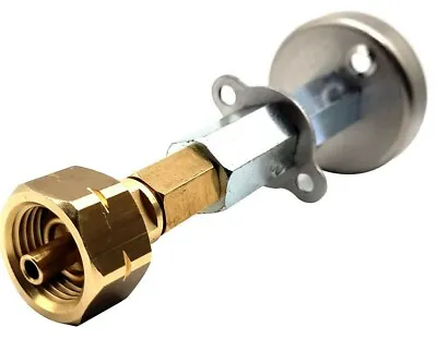 LPG GPL GAS DISH ADAPTER WITH NON RETURN VALVE To EUROPEAN FRENCH KLF  • $35.12