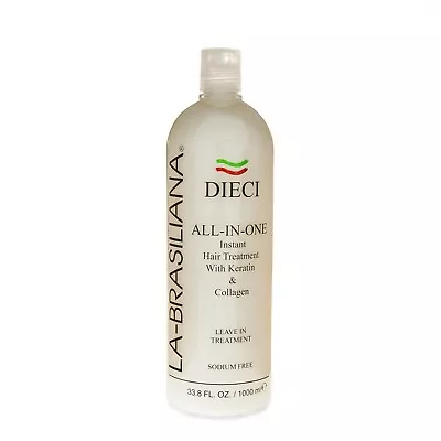 La-Brasiliana Dieci All-In-One Instant Hair Treatment 33.8 Fl.oz. • $79.90