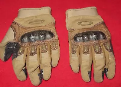 Oakley Factory Pilot 2.0 Gloves Taa Compliant Coyote Brown Small Xlnt • $9.99