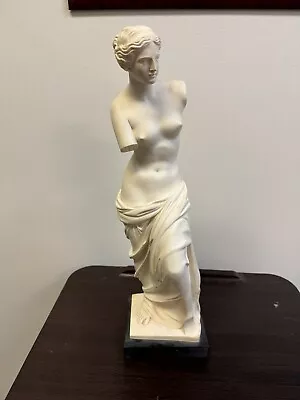 Vintage A. Gionneli Venus De Milo 16 1/2  Greek Alabaster Resin Statue - Italy • $40