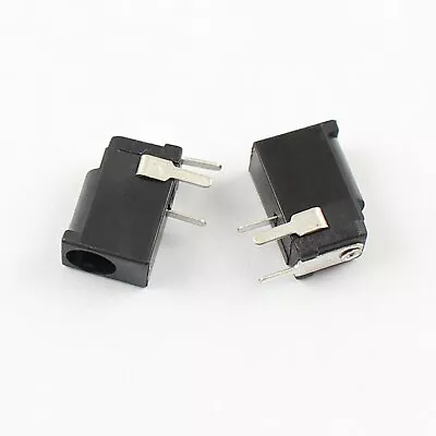 10Pcs DC Power Jack Female DIP 3 Pin Supply Socket Connector DC002 3.5x1.3mm • $1.44