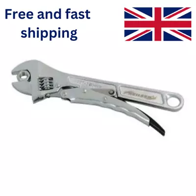 10-Inch (250 Mm) Locking Clamping Adjustable Wrench Spanner Tool CT5206 • £22.69