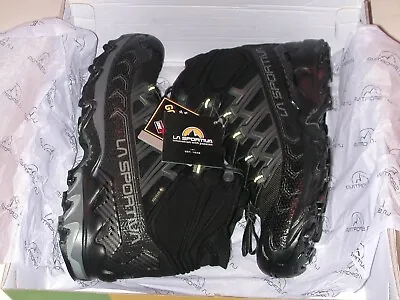 La Sportiva Ultra Raptor II Mid GTX Hiking Boots Mens 9.5 - Euro 42.5 Black/Clay • $118.88