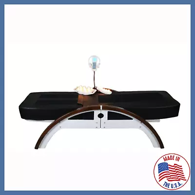 Far Infrared Full Body Massage Bed Jade Therapy Spinal Traction Table 11 Rollers • $2998.98