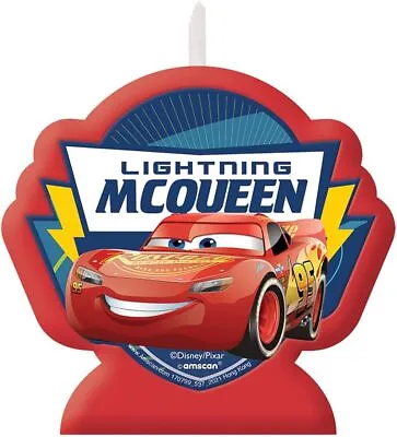 Disney Cars 3 Movie Pixar Race Car Birthday Party Decoration Molded Cake Candle • £10.10