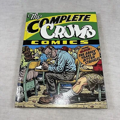 The Complete Crumb Comics Volume 1 (1987) Hardcover - R. Crumb Signed Ed. • $224