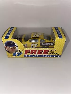 NASCAR Diecast Team Caliber Matt Kenseth #17 BAYER Promo Car Nascar NIB Box 1/64 • $9.99