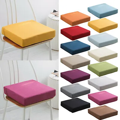 $23.75 • Buy 40x40cm Square Comfortable Chair Cushions Memory Foam Chair Pads Sofa Cushion