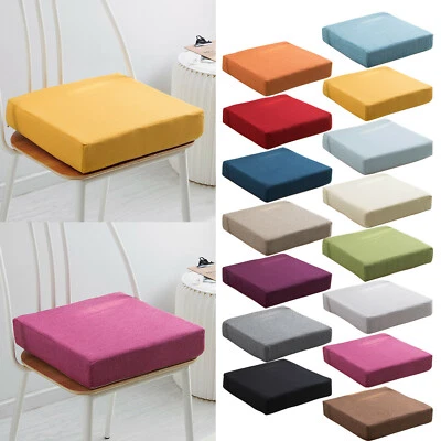 $23.75 • Buy 40x40cm Square Comfortable Chair Cushions Memory Foam Chair Pads Sofa Cushion