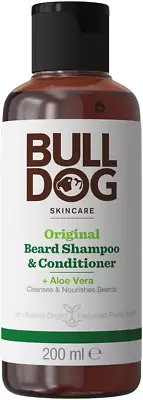 Bulldog Mens Skincare And Grooming Original 2-in-1 Beard Shampoo And 200ml • £5.04