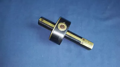 Wm Marples & Sons? Improved Round Handle Vintage Mortise Gauge Brass Ebony • $39.99