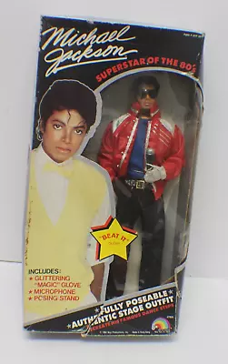 Michael Jackson Beat It Outfit #7800 LJN 1984 NIB 12  Poseable Figure • $79.95