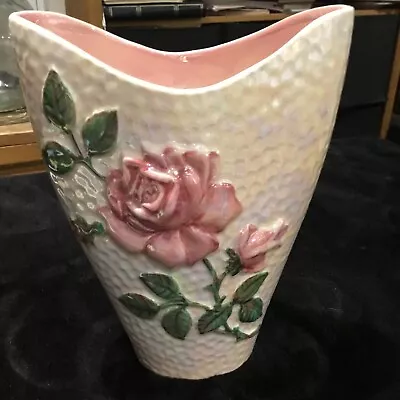 £9 • Buy Large Kitsch Vintage 1950’s Maling Rose’s Lustre Ware