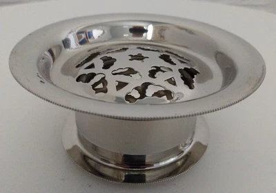 £9.95 • Buy Vintage Chinese Style Silver Plate Butter Dish