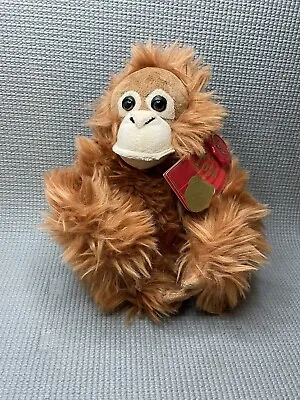 £7.99 • Buy Orangutan Monkey Ape Wildlife Soft Plush Toy 8” By Keel Toys
